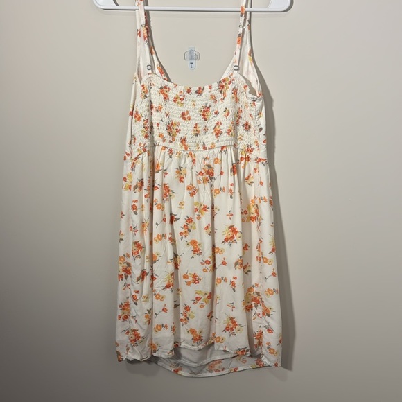 Abercrombie Floral Side Slit Mini Dress - L - Picture 5 of 5